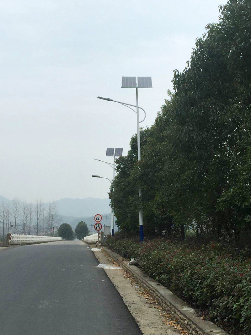 杭州桐廬太陽能路燈